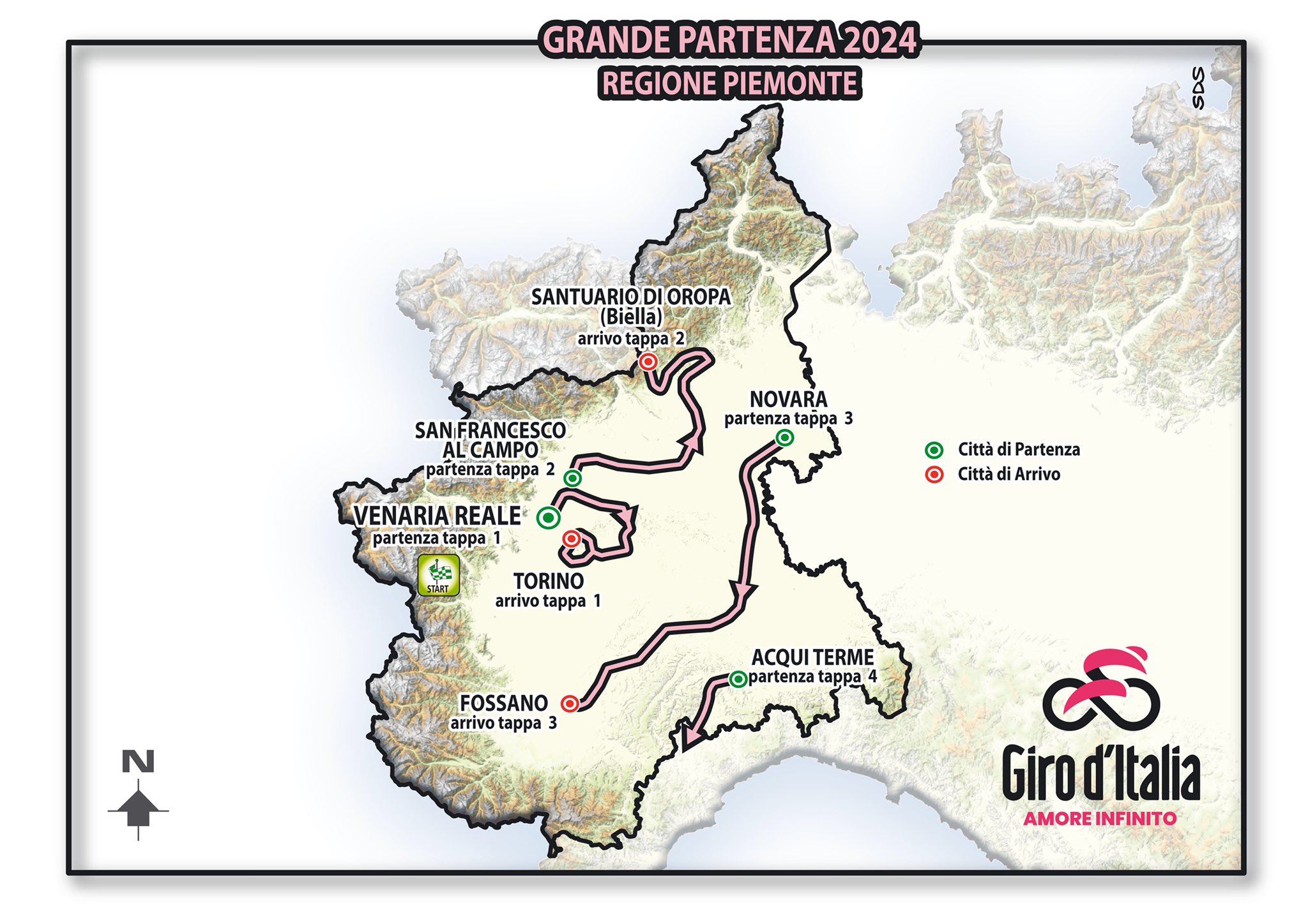 Information Sphericalup Giro d’Italia 2024 confirmed to start out in